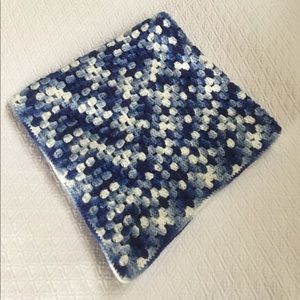 Vintage Square Crochet Square Blanket